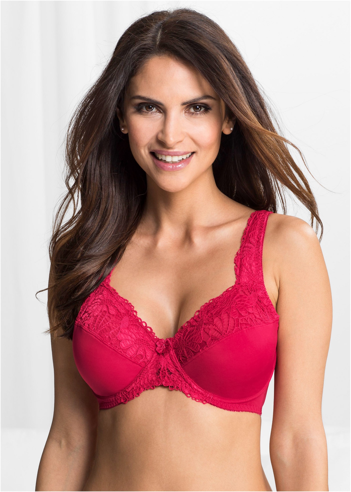 bonprix Minimizer-BH »Minimizer-BH mit gepolsterten Trägern (2er Pack)«, 2 Stk. Minimizer-BH mit gepolsterten Trägern (2er Pack)