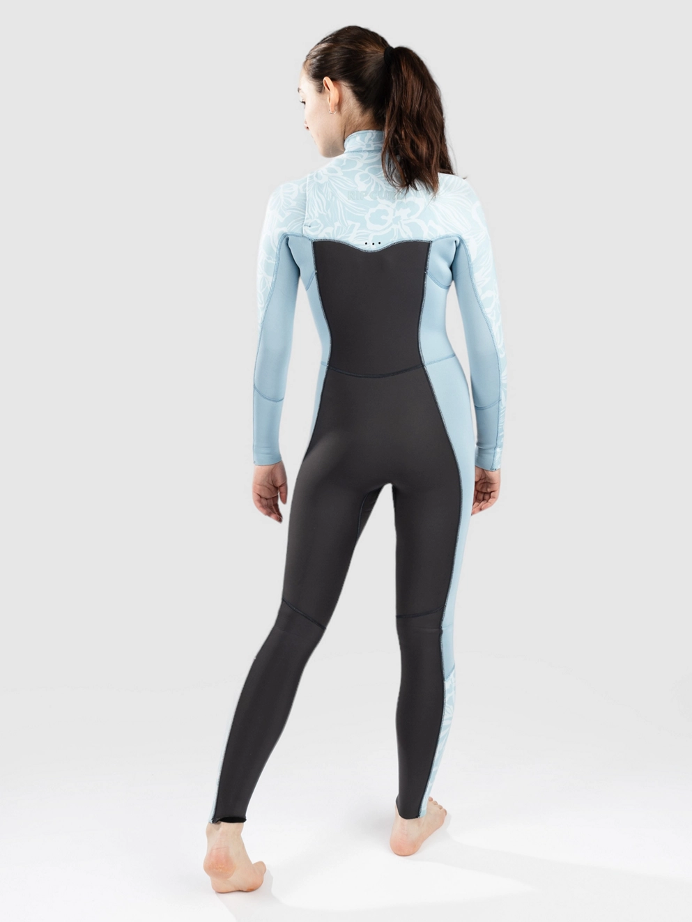 Rip Curl Wmns.D/Patrol 43Gb C/Zip Perf Wetsuit mid blue