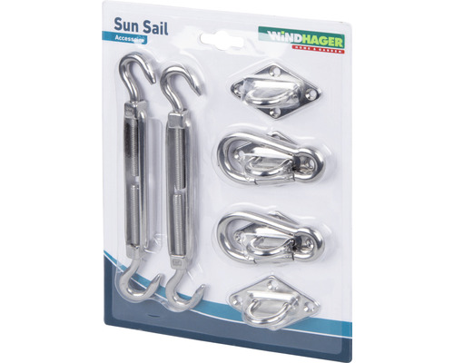 Montageset voor zonneschermzeilen