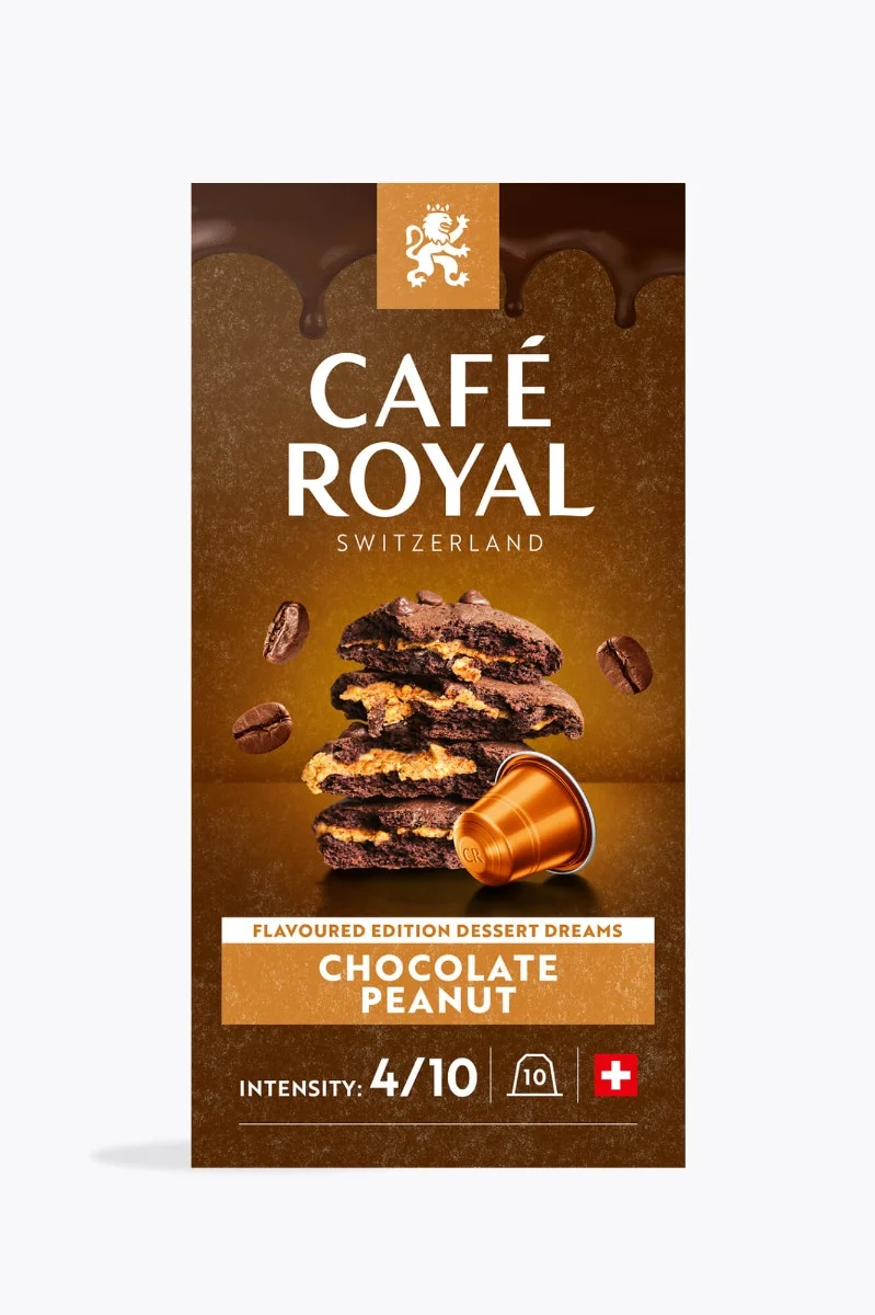 Café Royal Chocolate Peanut 10 Kapseln Nespresso® kompatibel