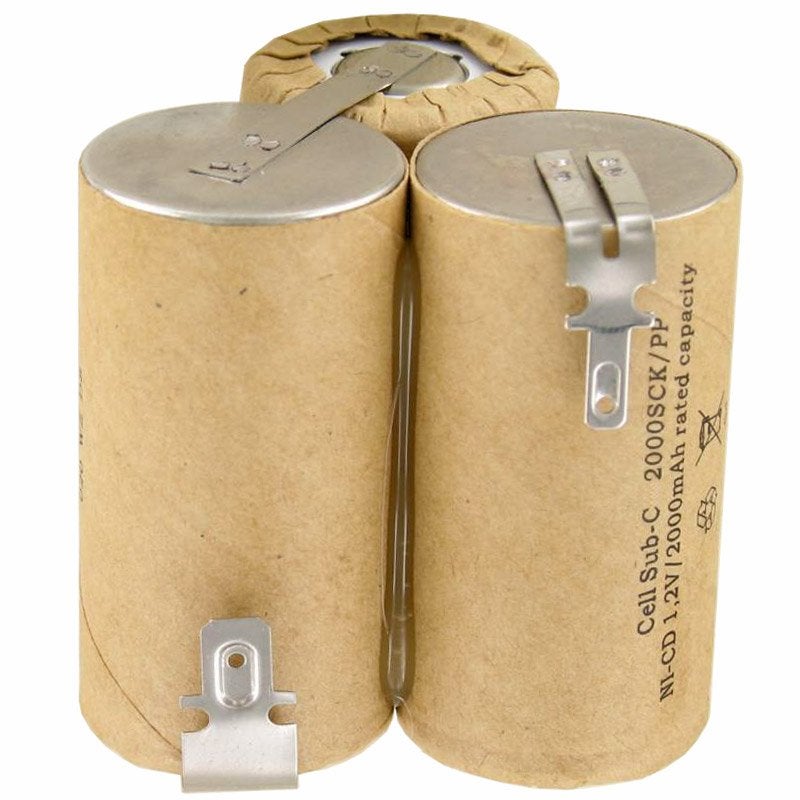AccuCell accu geschikt voor Wolf Accu 60 type 7084680 3,6 Volt NiMH accu