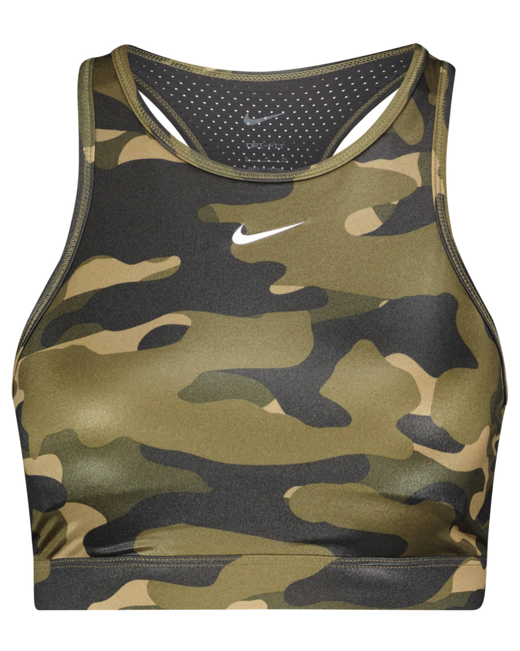 Nike| Damen Sport-BH DRI-FIT SWOOSH CAMO