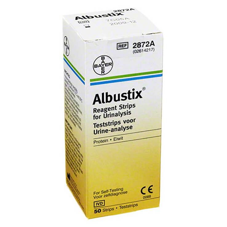 Albustix Teststreifen, 50 St