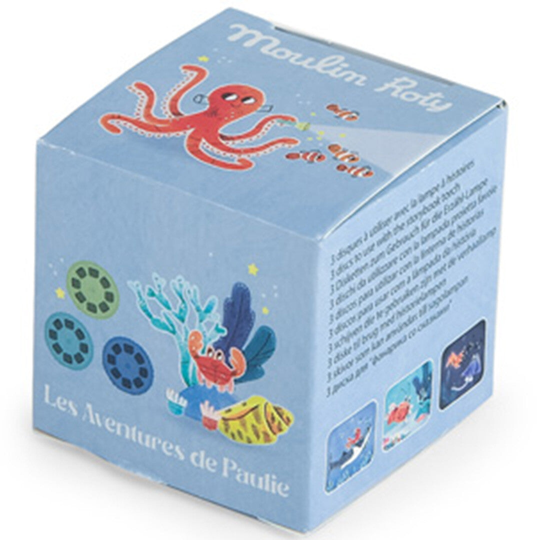 Moulin roty discs voor projector bedtijdverhalen