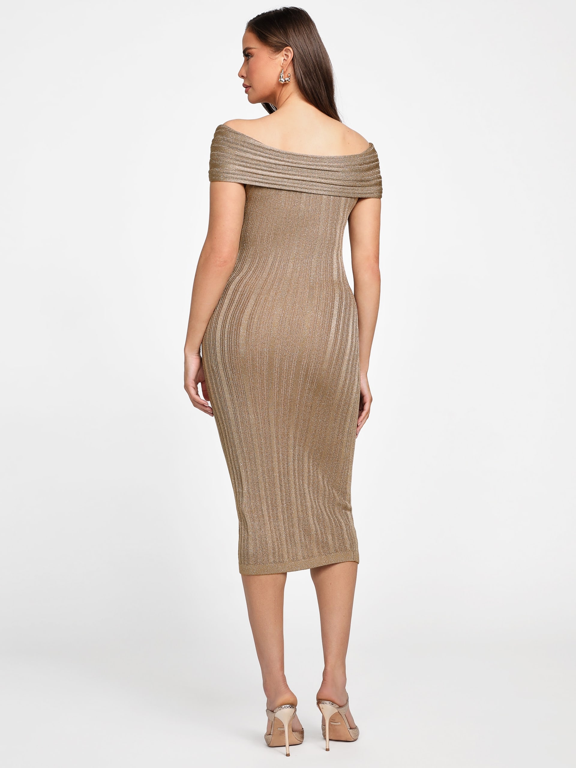 Vestido Gia Twisted Lurex