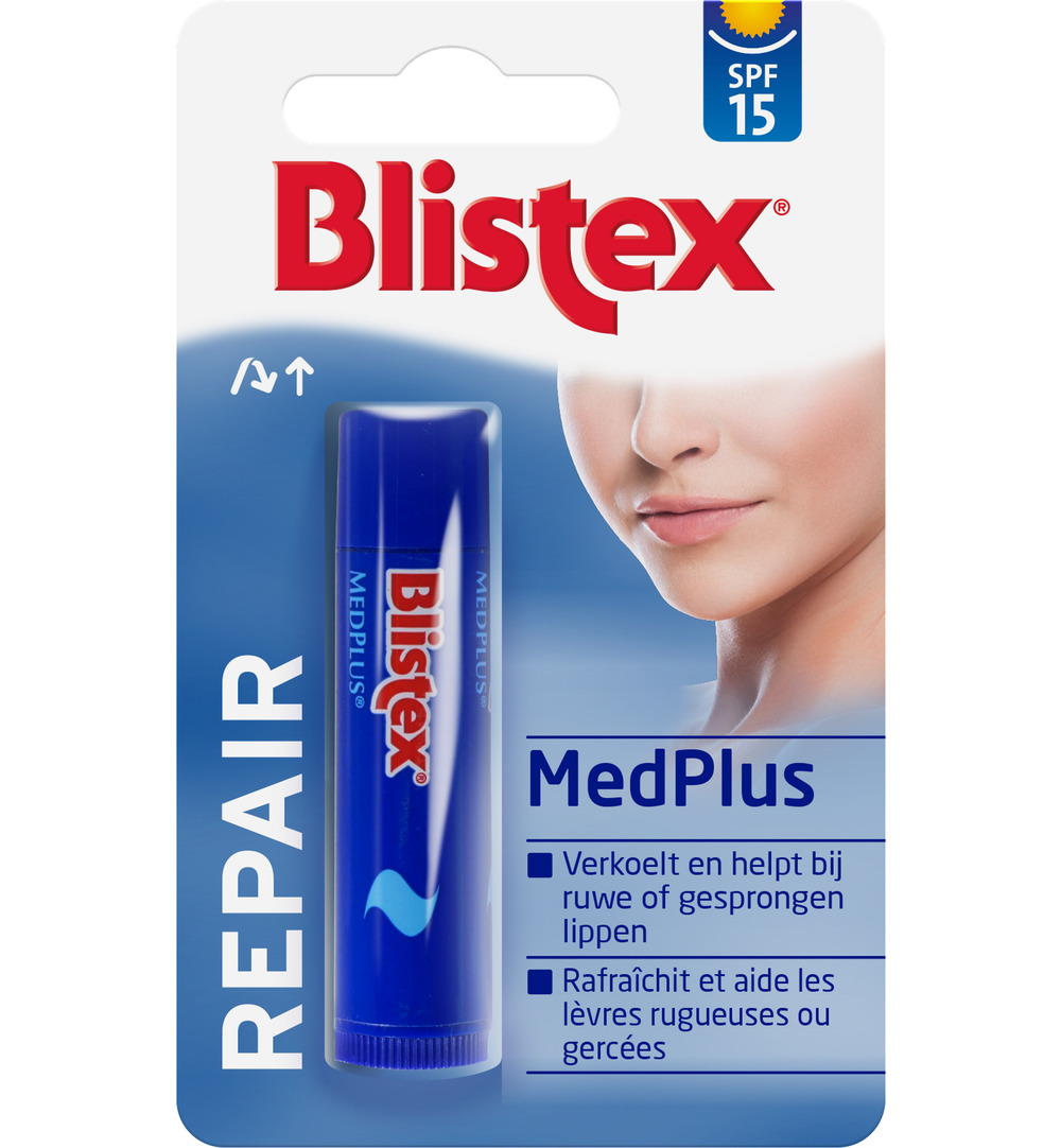 Blistex Lippenbalsem med plus stick hang (4,25 gr)