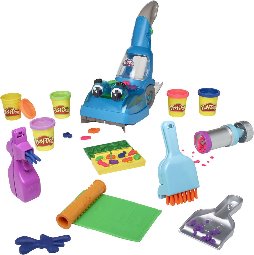 PLAY DOH  ASPIRATEUR ET ACCESSOIRES - AVEC 5  POTS DE PATE A MODELER