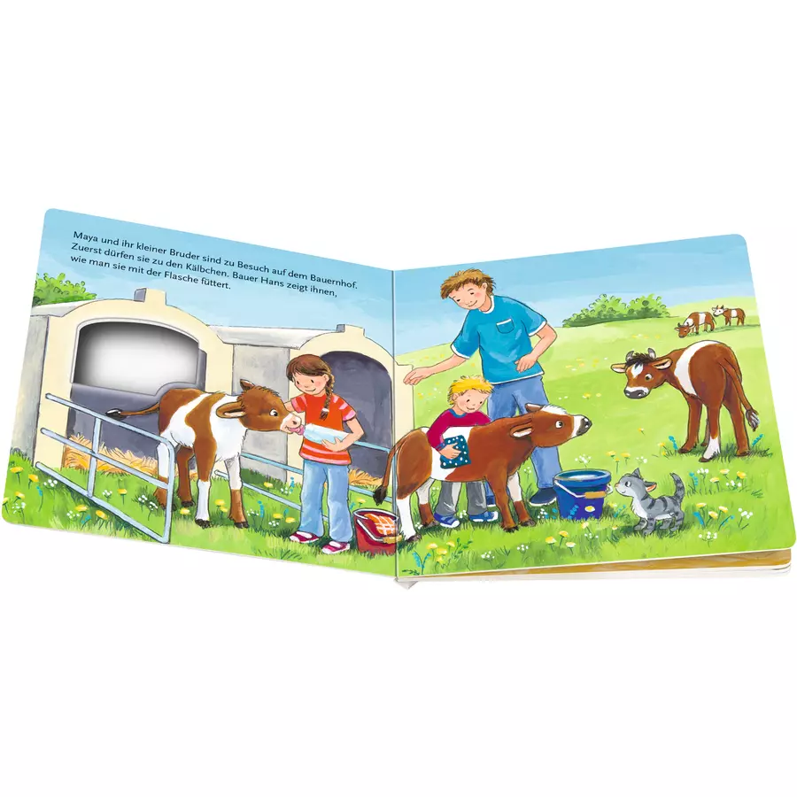 Ravensburger PaPP Bilderbücher - Mein Bauernhof Gucklochbuch
