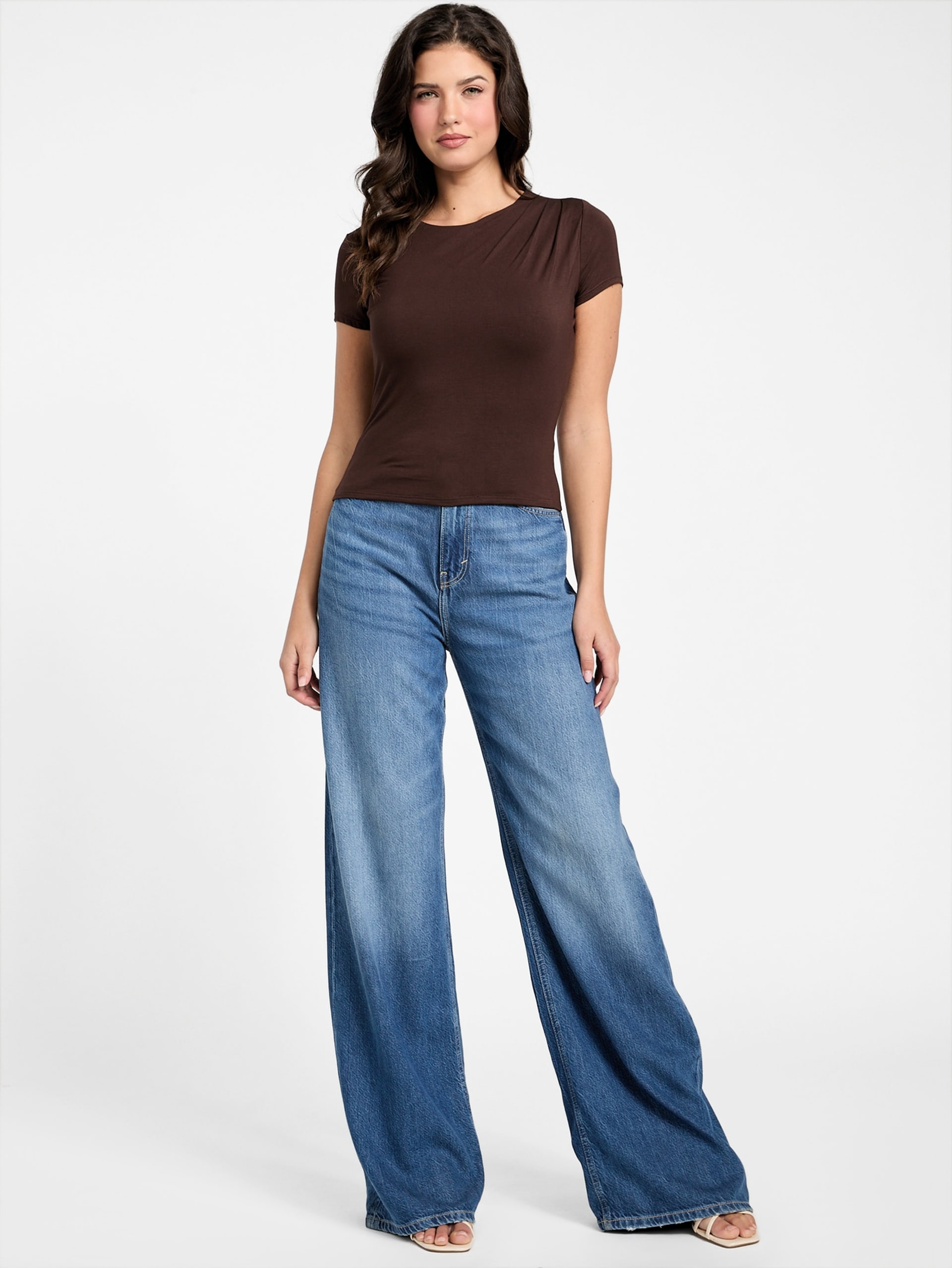 Blusa plissada Emmalynn
