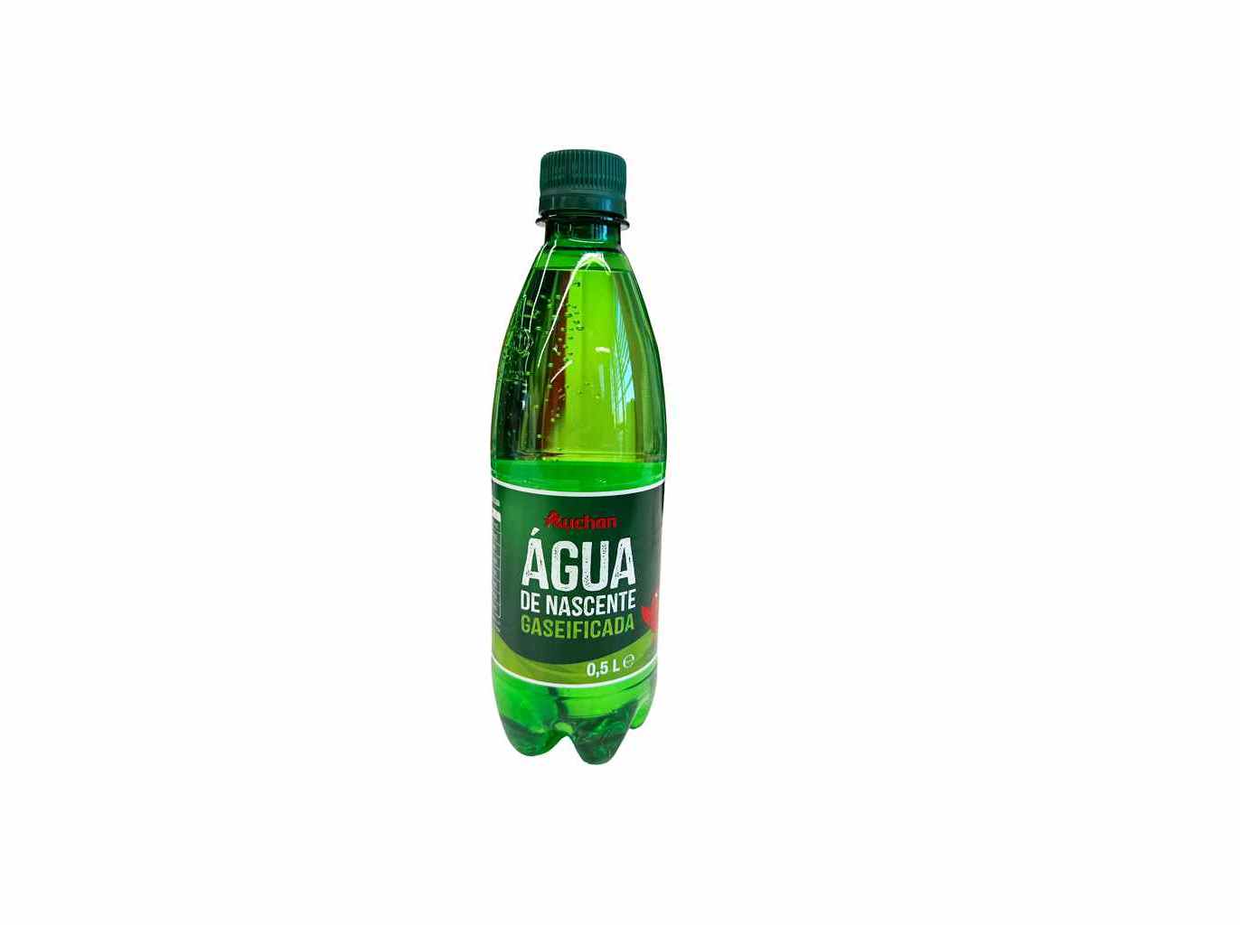 ÁGUA C/GÁS AUCHAN 0.5L