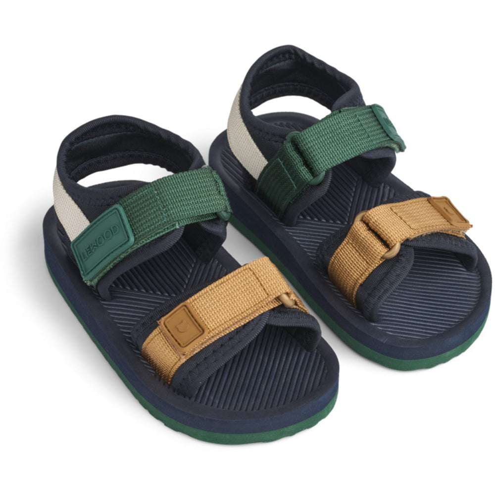 Køb LIEWOOD Classic Navy Multi Mix Monty Sandaler