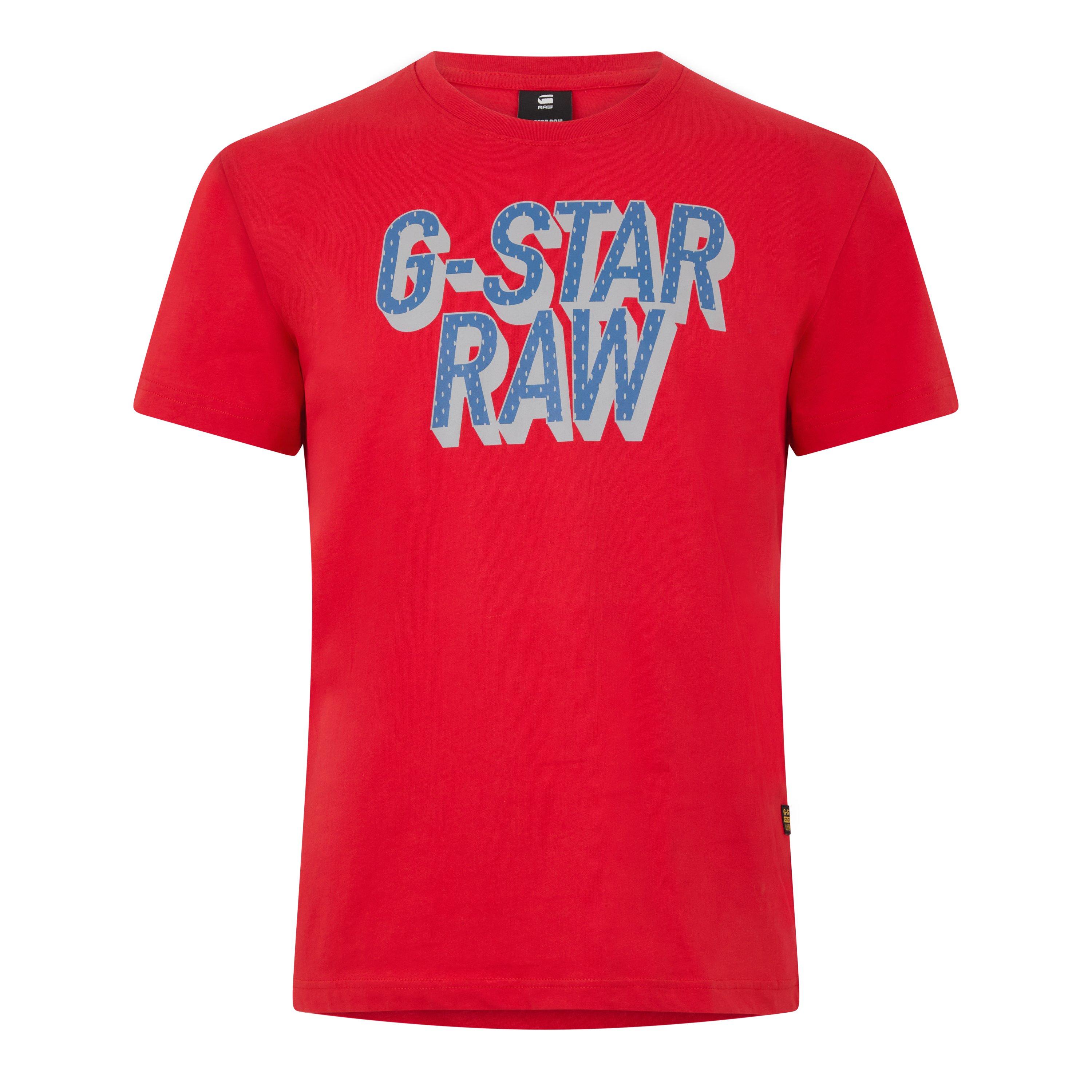 G Star 3D Dotted Graphic T Shirt