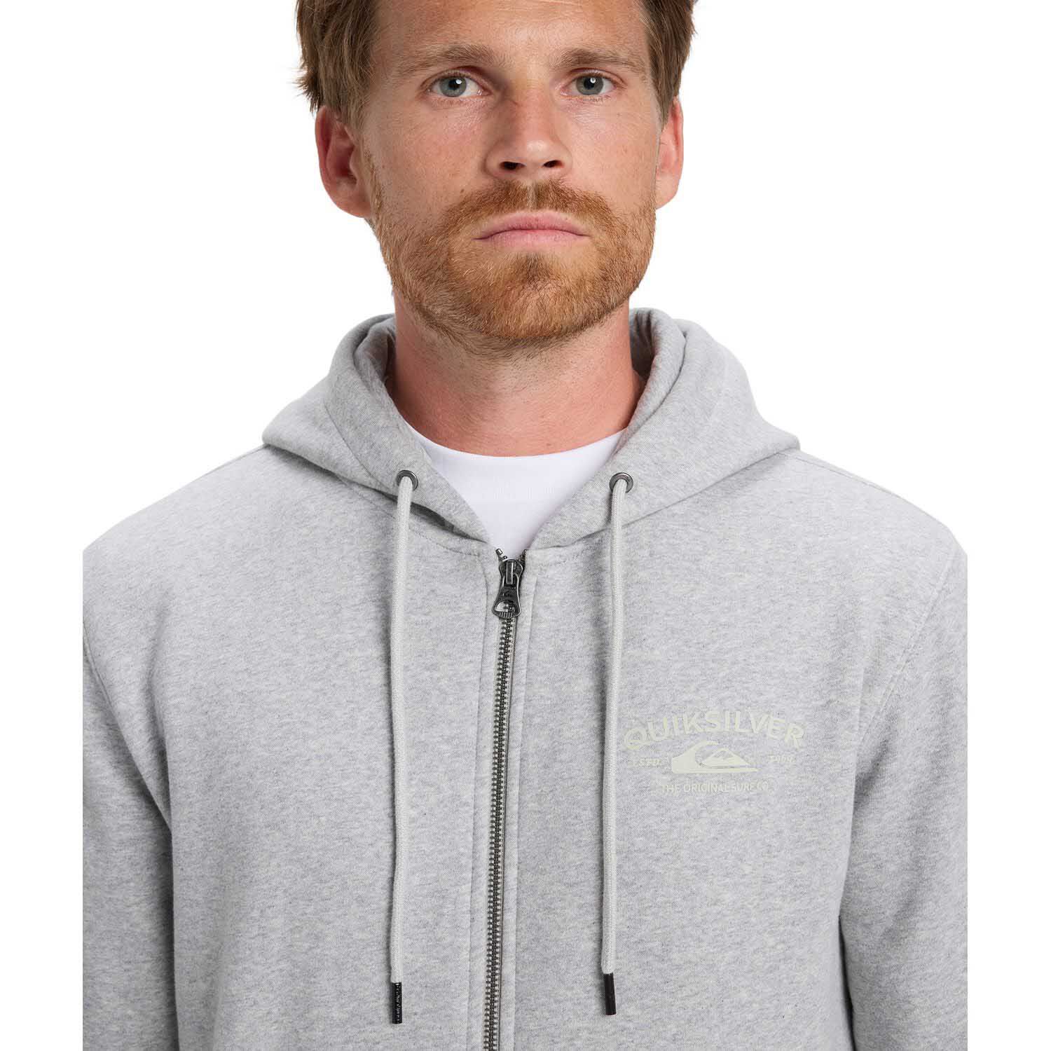 QuiksilverZip Hood Chest Logo