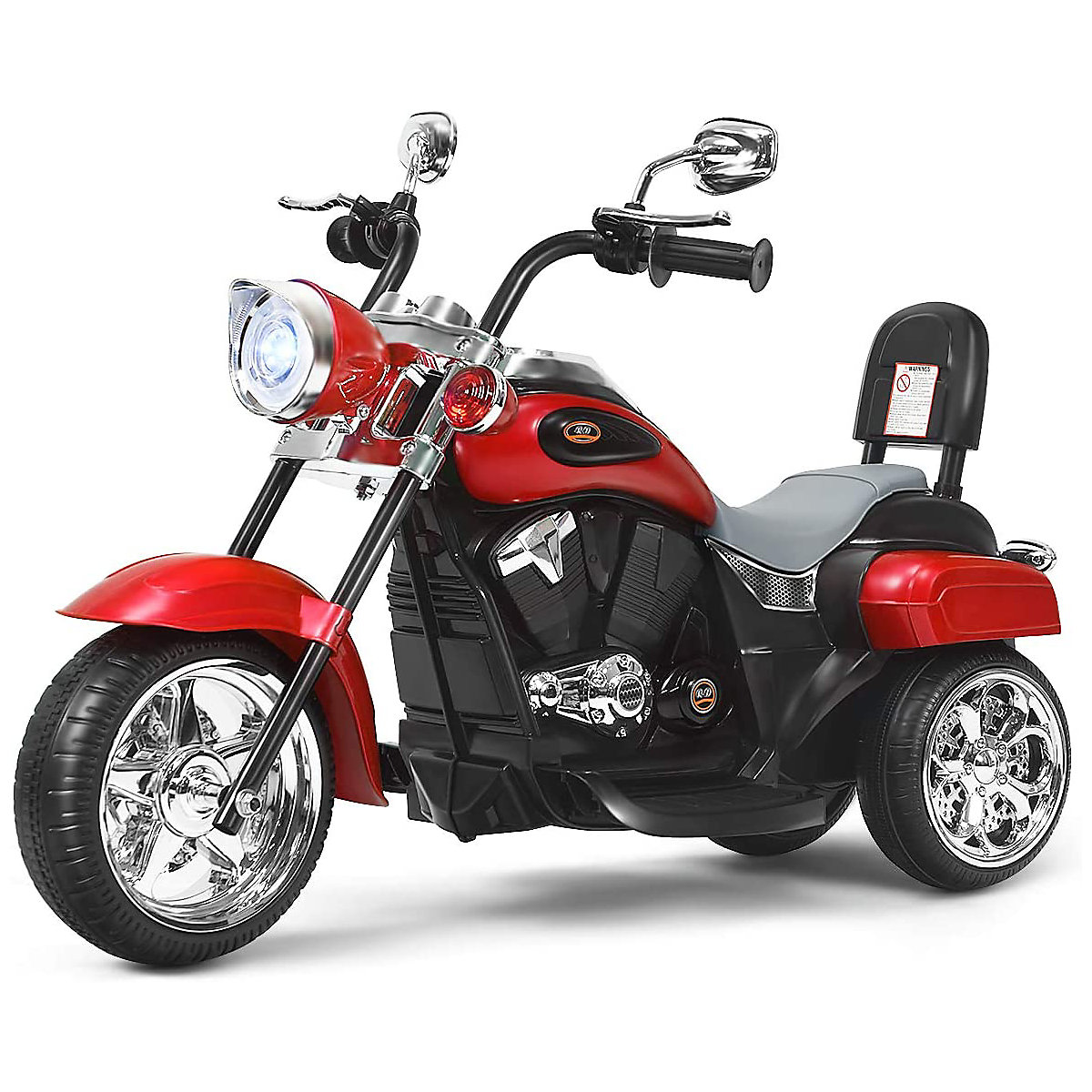 Motorrad Dreir&auml;driges Design ab 3 Jahren rot