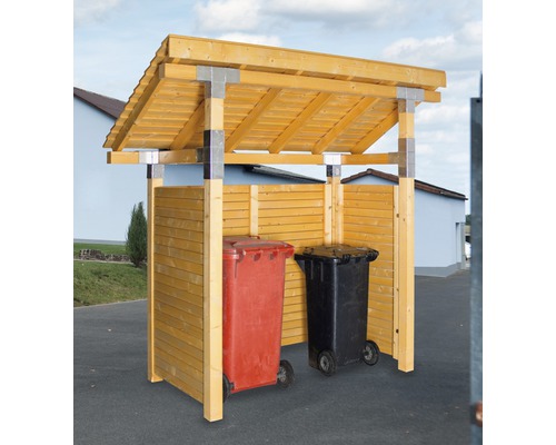 Konsta Type E-connectoren voor palen van 9 x 9 cm, thermisch verzinkt
