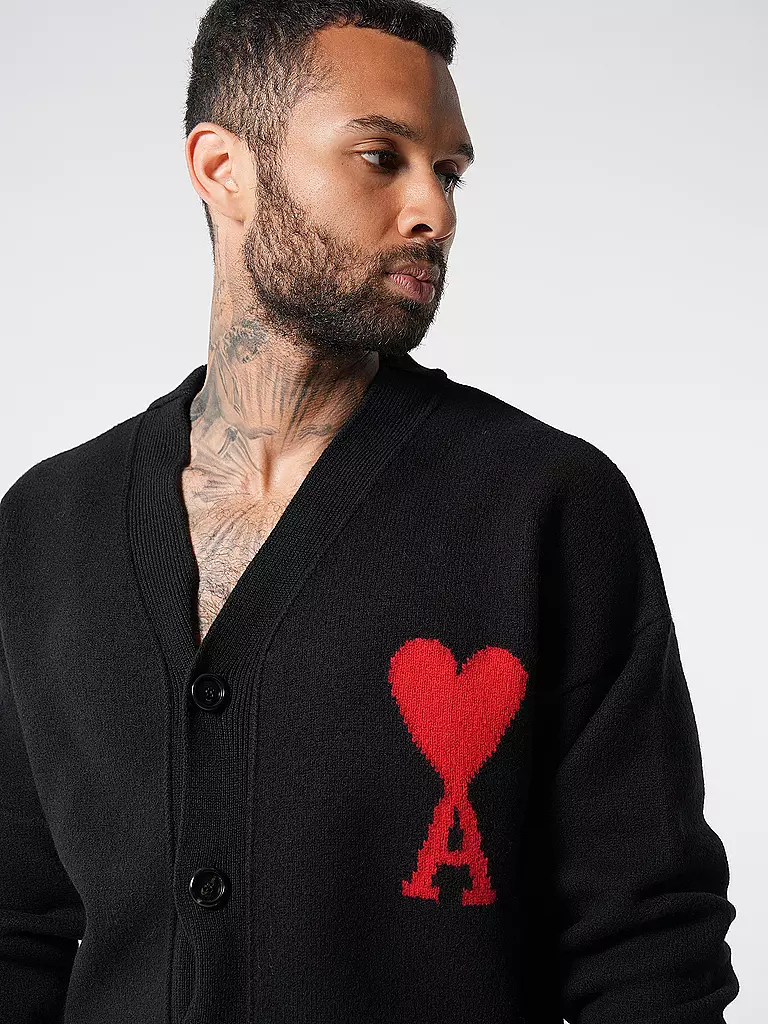 AMI PARIS Cardigan  schwarz