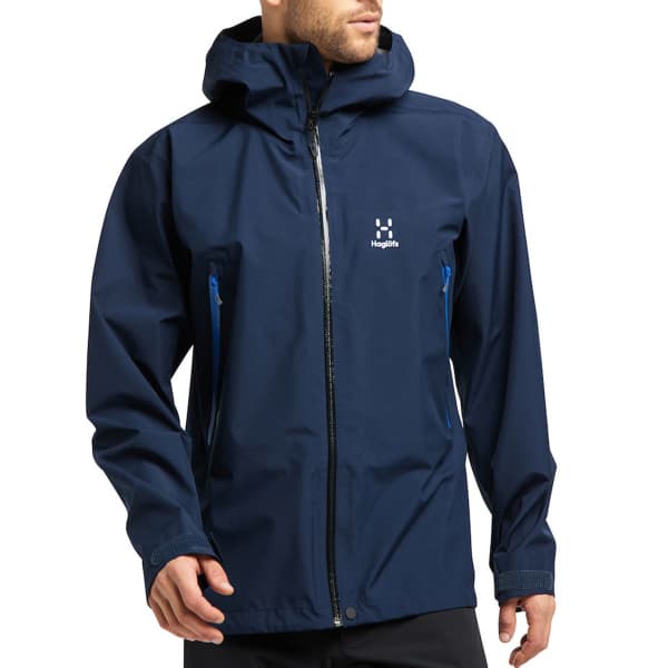 Veste ski de randonnée HAGLÖFS ROC GORE-TEX JKT MEN TARN BLUE