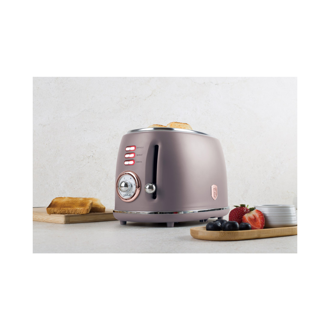 Berlinger Haus Toaster matt Taupe Collection
