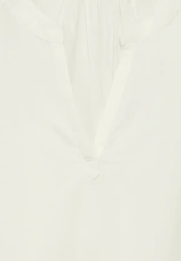 Viskose Blusenshirt - off white