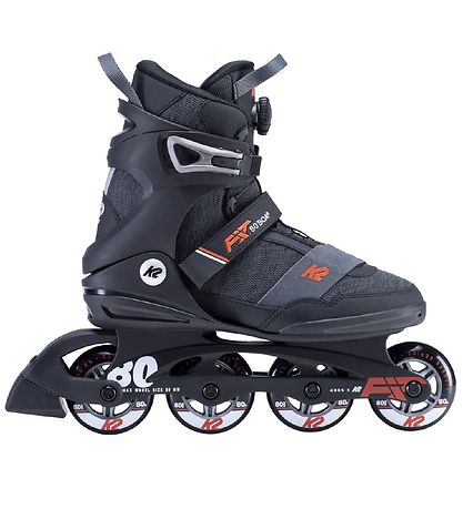 K2 Rollschuhe - F.I.T 80 Boa - Grau - Inliner