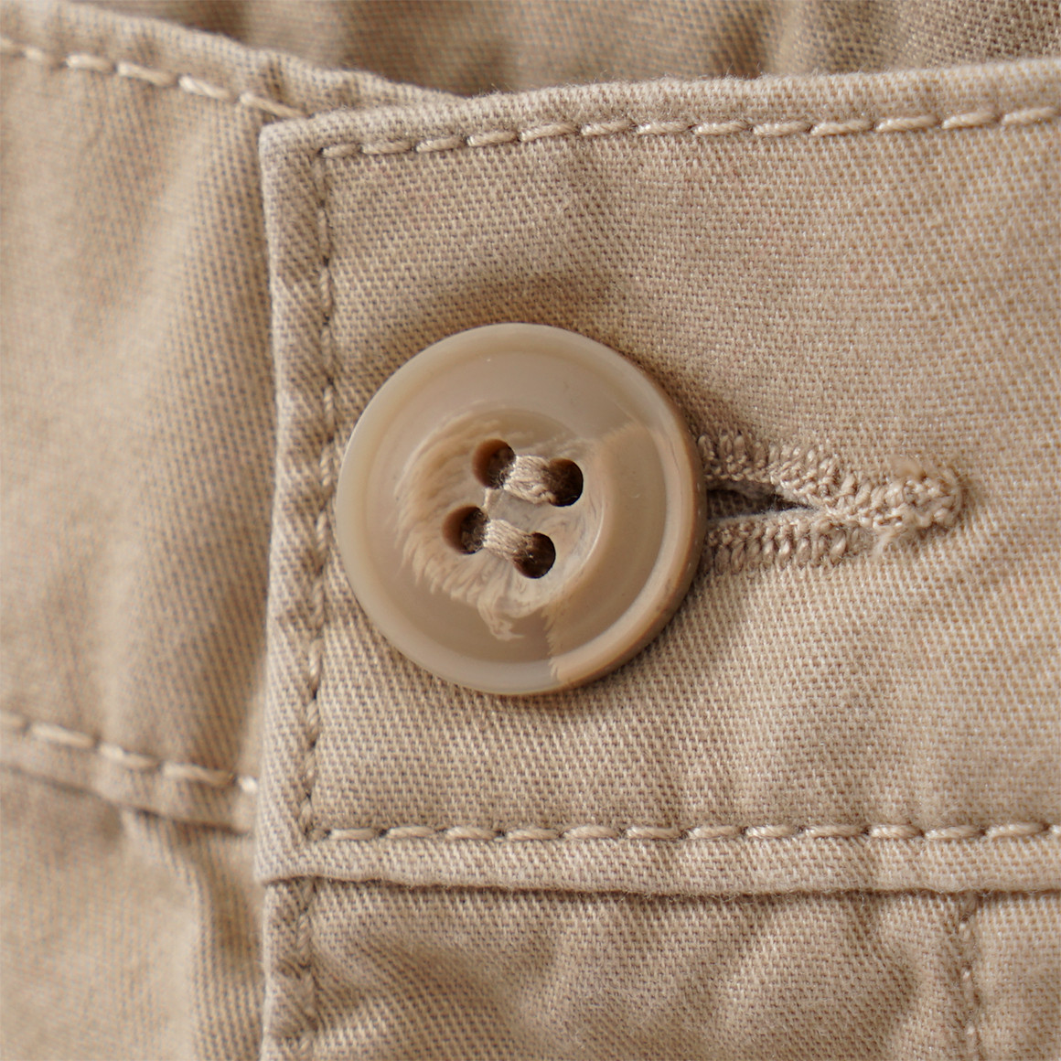 Topolino Jungen Chinoshorts mit Hosenträgern beige