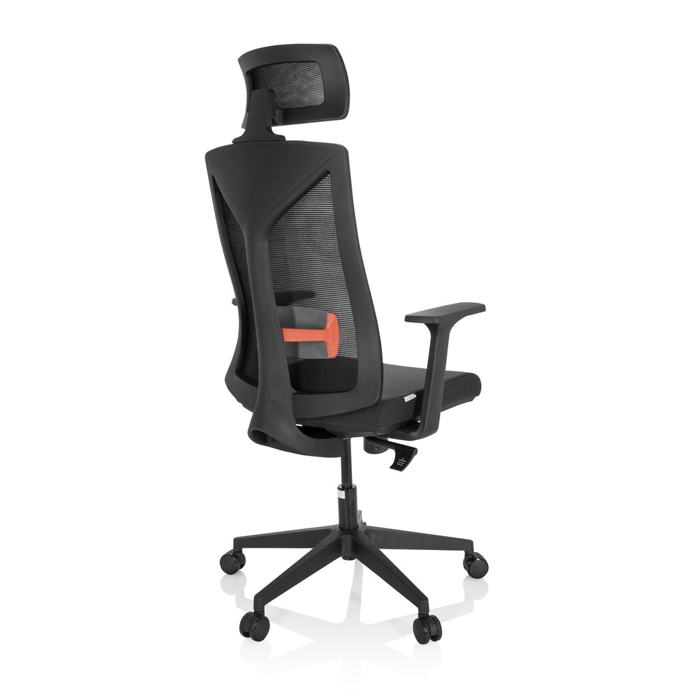Profi Bürostuhl KODIAK Stoff/Netzstoff mit Armlehnen hjh OFFICE