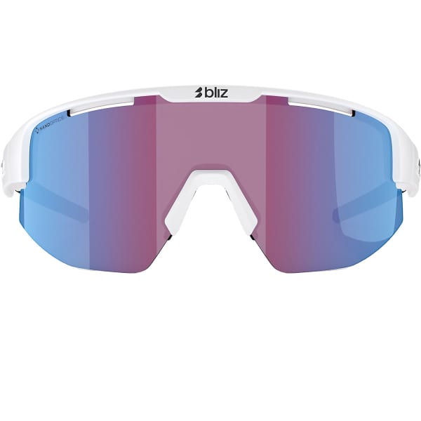 Lunette vélo BLIZ MATRIX MATT WHITE/NORDIC LIGHT BEGONIA/VIOLET W BLUE