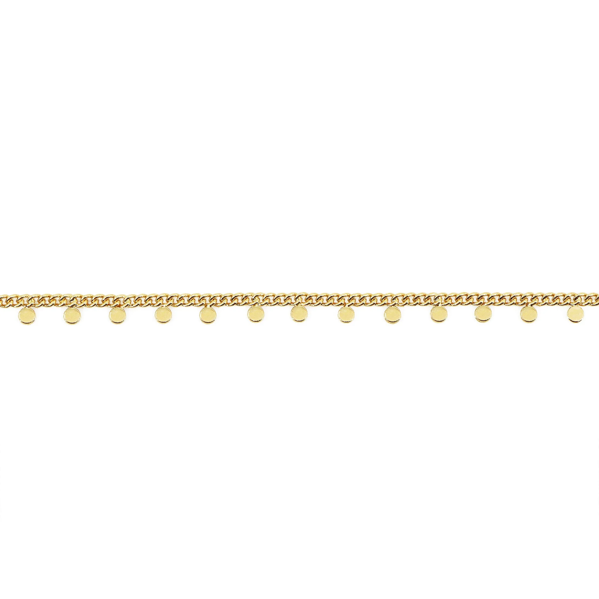 ALBA - Bracelet (intemporel) doré à l'or fin | Doré