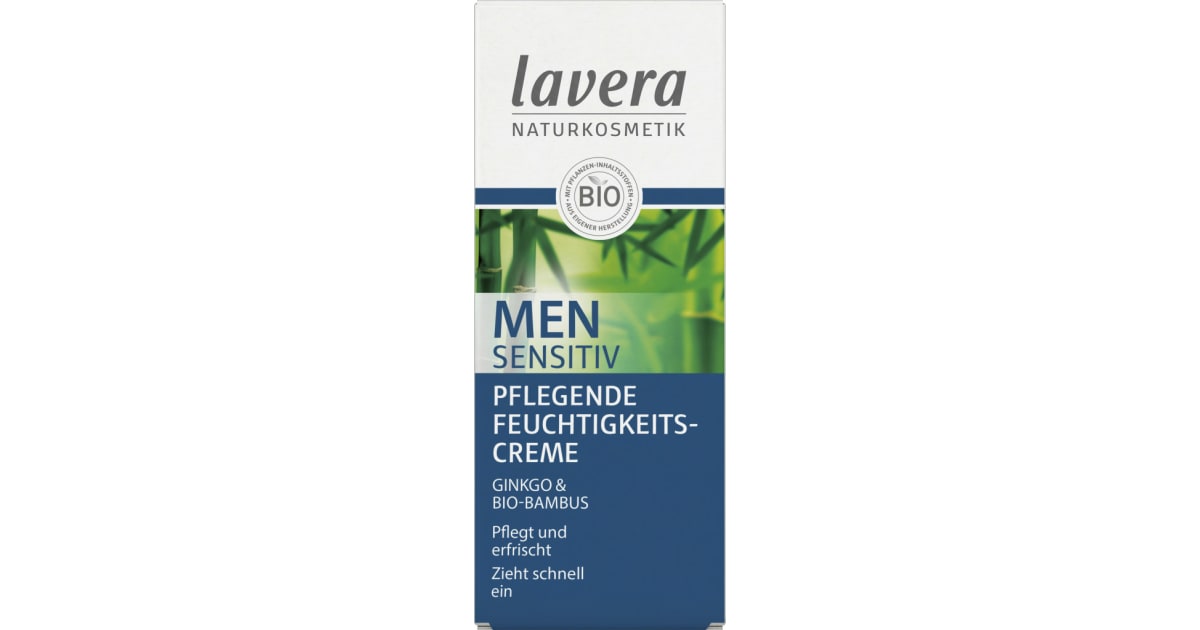 lavera Men Feuchtigkeitscreme Sensitiv