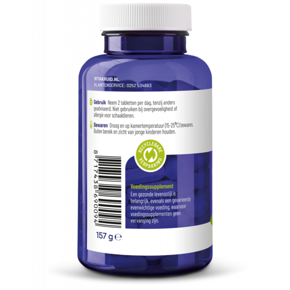 2x Vitakruid Glucosamine 1200 120 tabletten