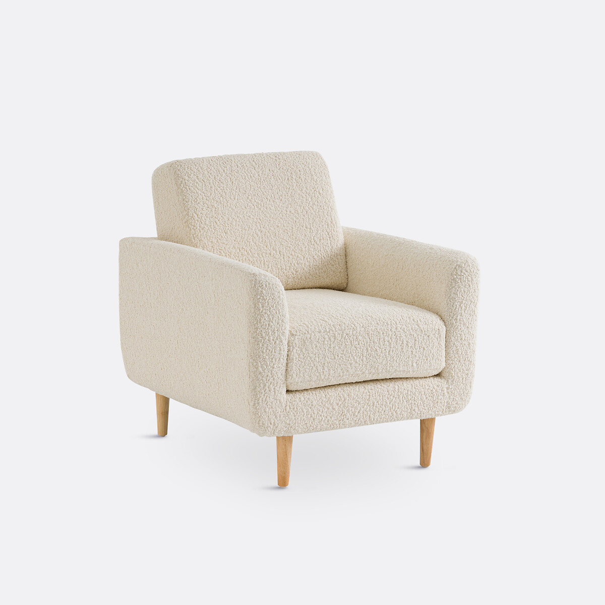 LA REDOUTE INTERIEURS<br>Poltrona Jimi bouclé