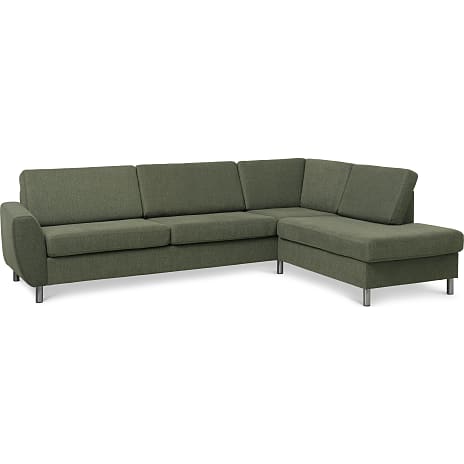 Madrid Nordic højrevendt open-end sofa - grøn