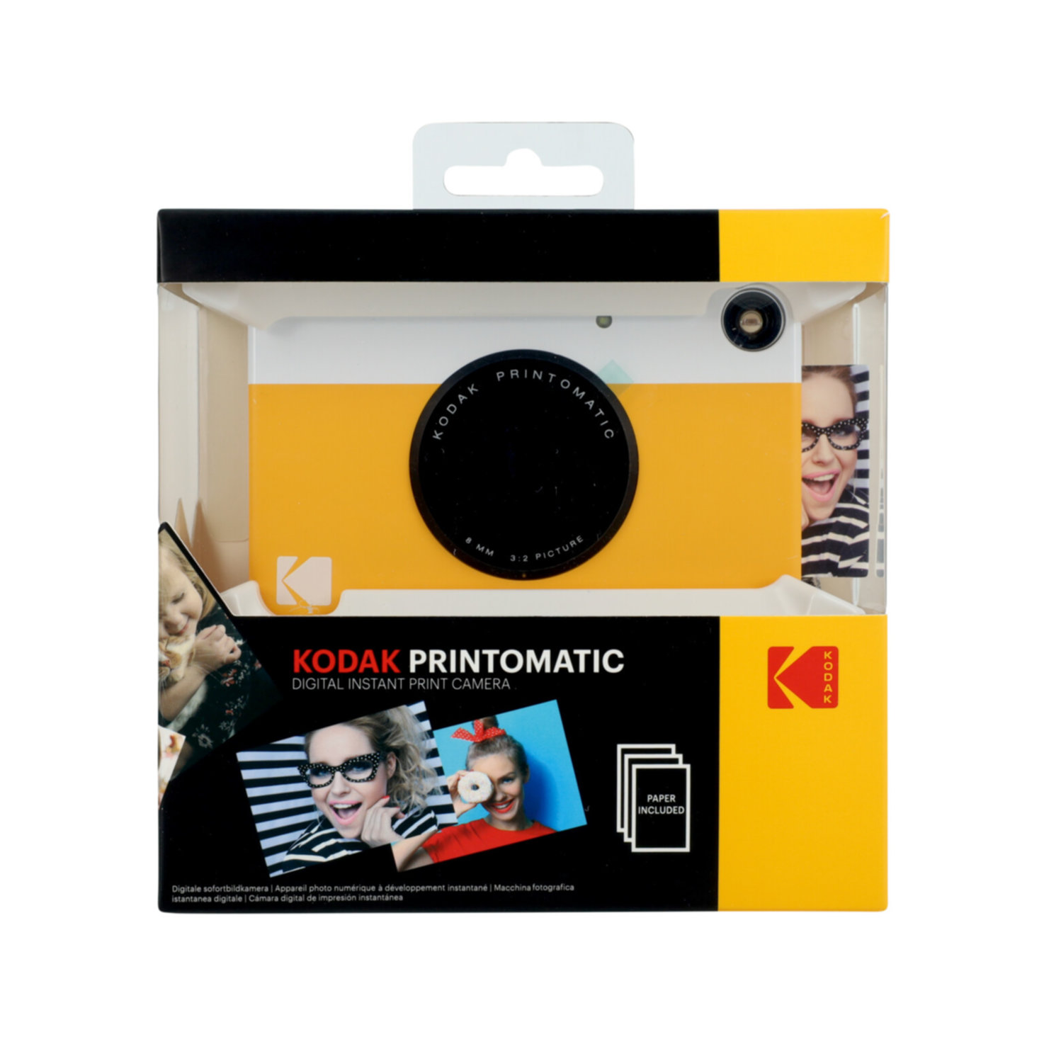 Kodak Sofortbildkamera Printomatic Gelb