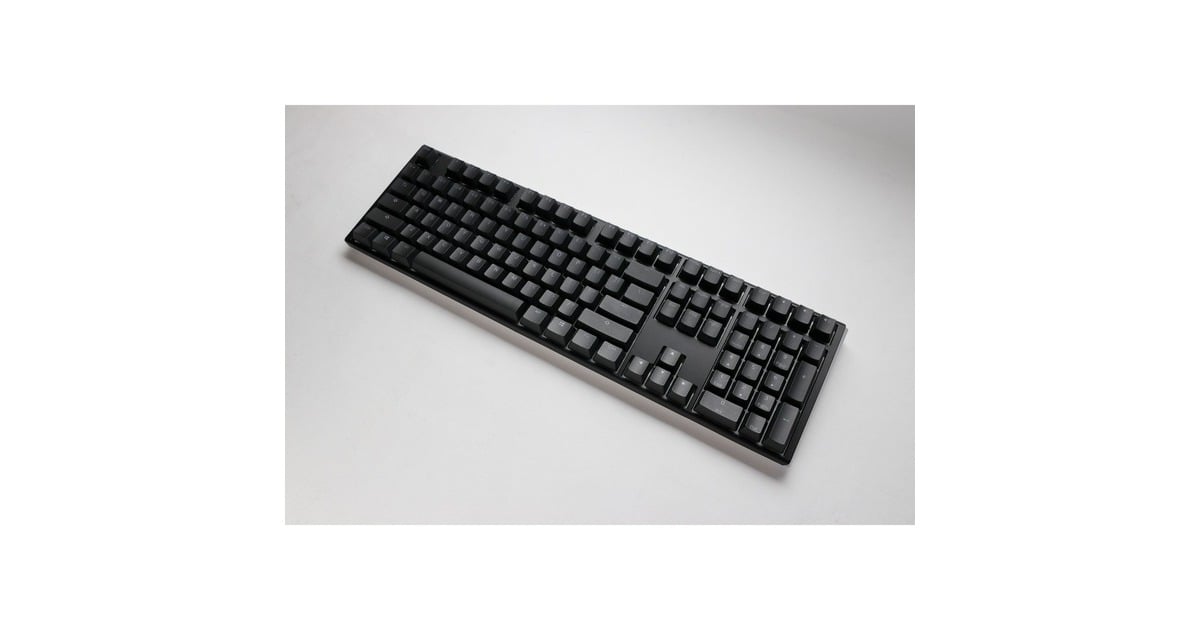 DuckyOne 3 Classic, toetsenbord  (Zwart/wit, US lay-out, Cherry MX Blue, RGB led, Double-shot PBT, Hot-swappable, QUACK Mechanics)