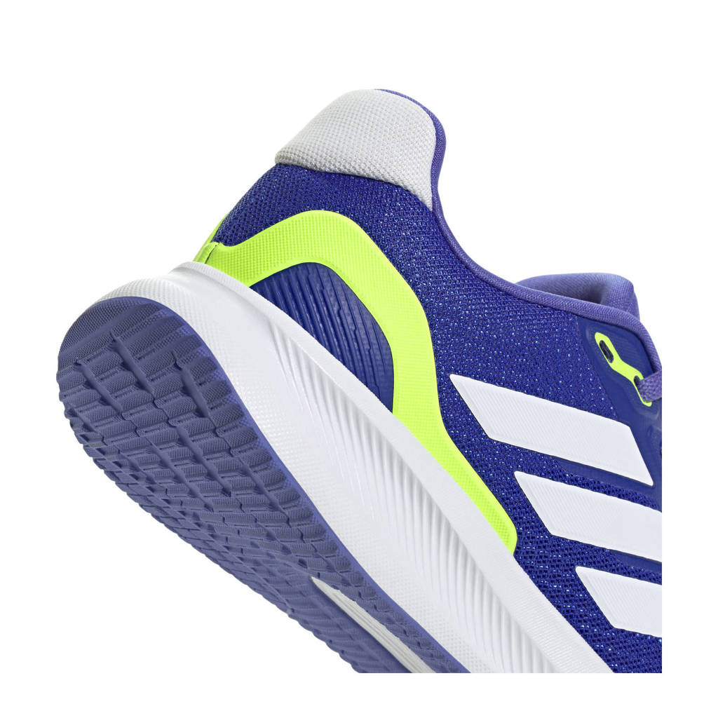 adidas Runfalcon 5 sneakers kobaltblauw/wit/geel