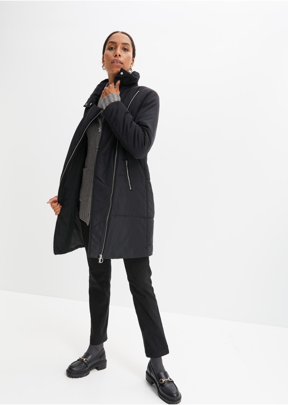 Manteau matelassé en polyester recyclé