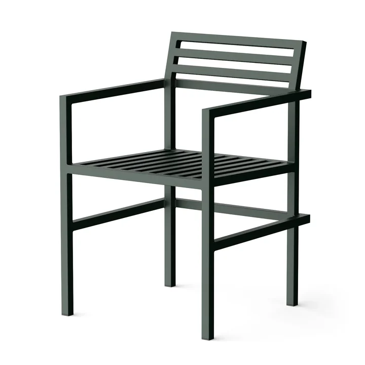 NINE - 19 Outdoors Dining Armchair, grün