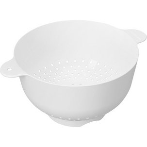 Passoire/égouttoir, en PP, blanc