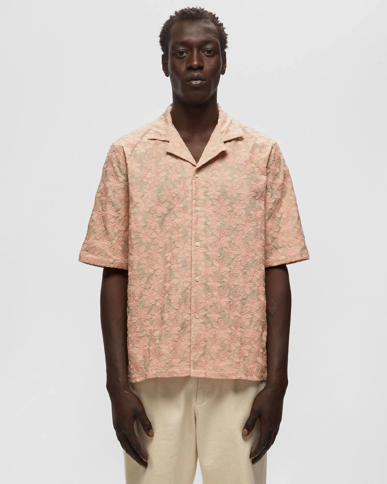 Officine Générale EREN SS JAP CO EMBROI FLOWERS