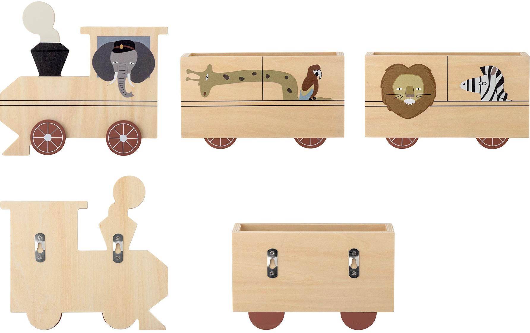 Wandregal Mallen 60 x 20 x 8 cm, NaturKinderregal