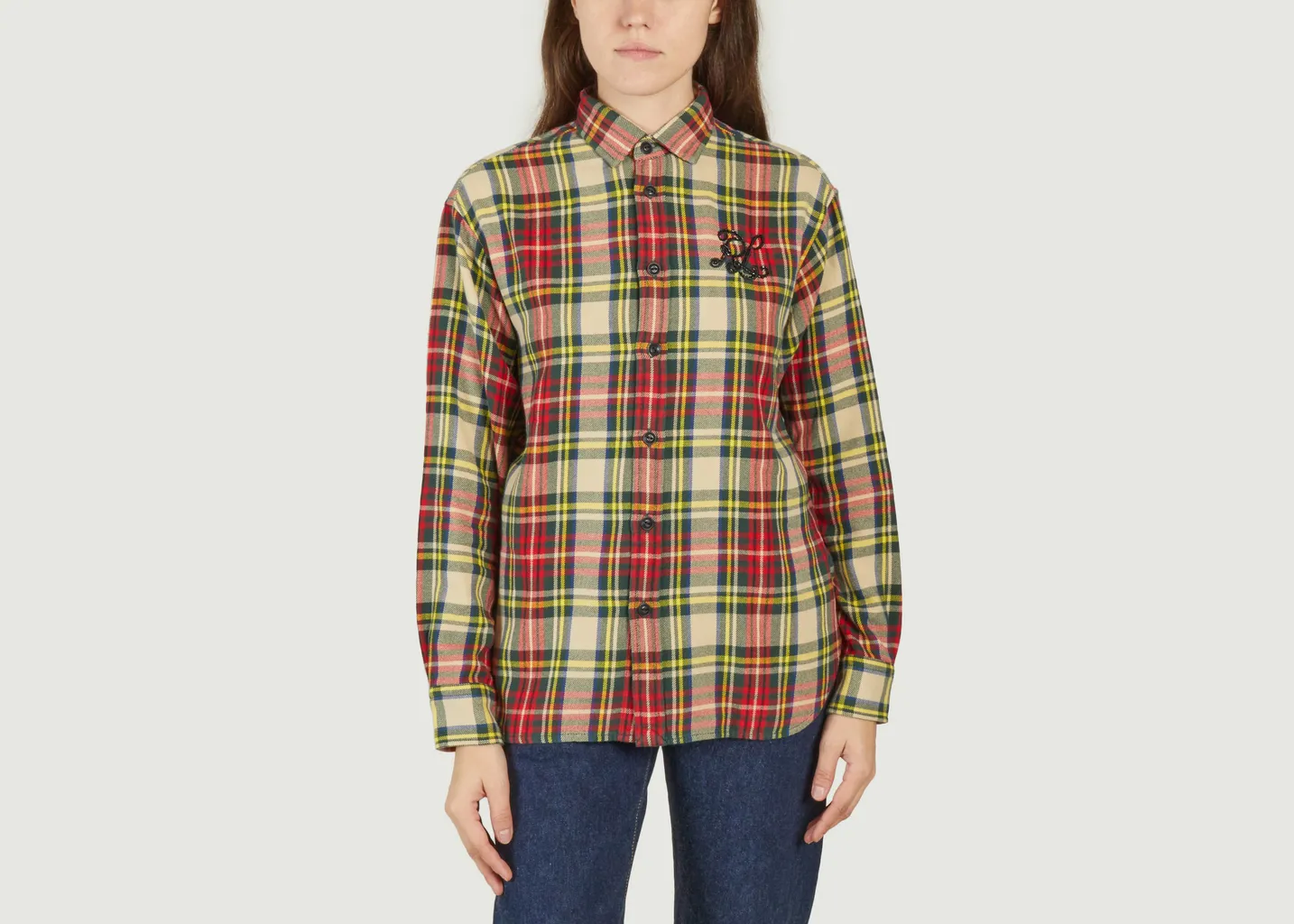 Chemise En Sergé Écossais Polo Ralph Lauren