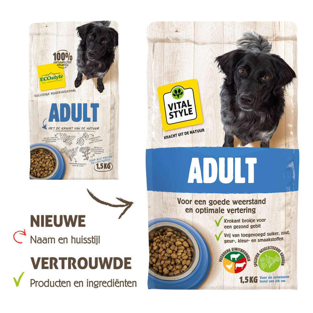 VITALstyle Hondenvoer Adult 1,5 kg