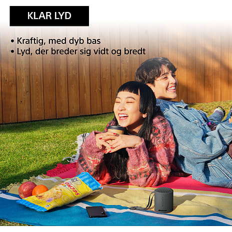Sony XB100 trådløs BT højtaler - sort