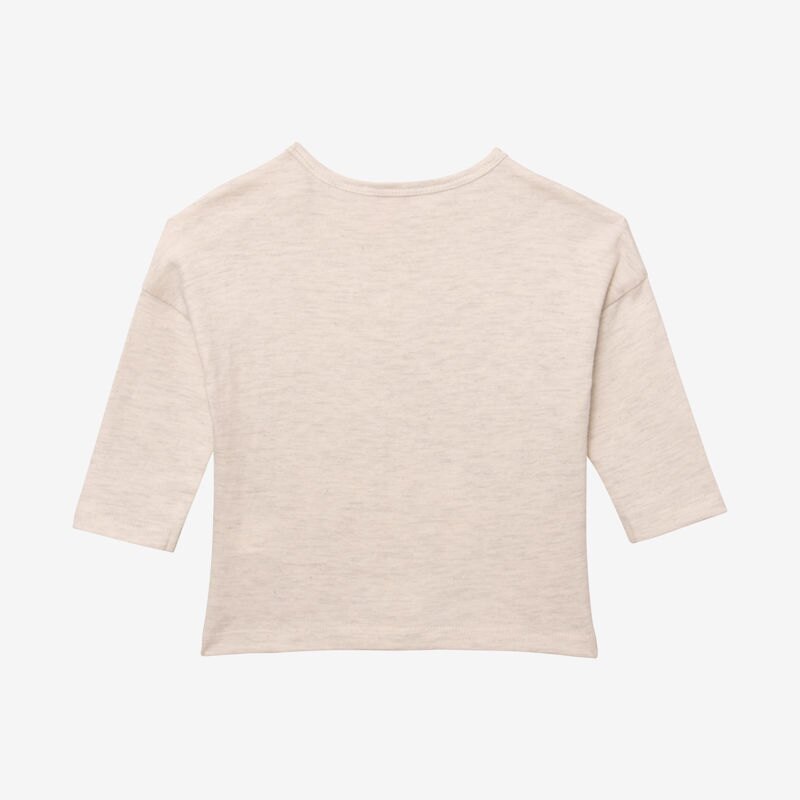 T-shirt bébé gris à message en coton recyclé Catimini Gris ou noir