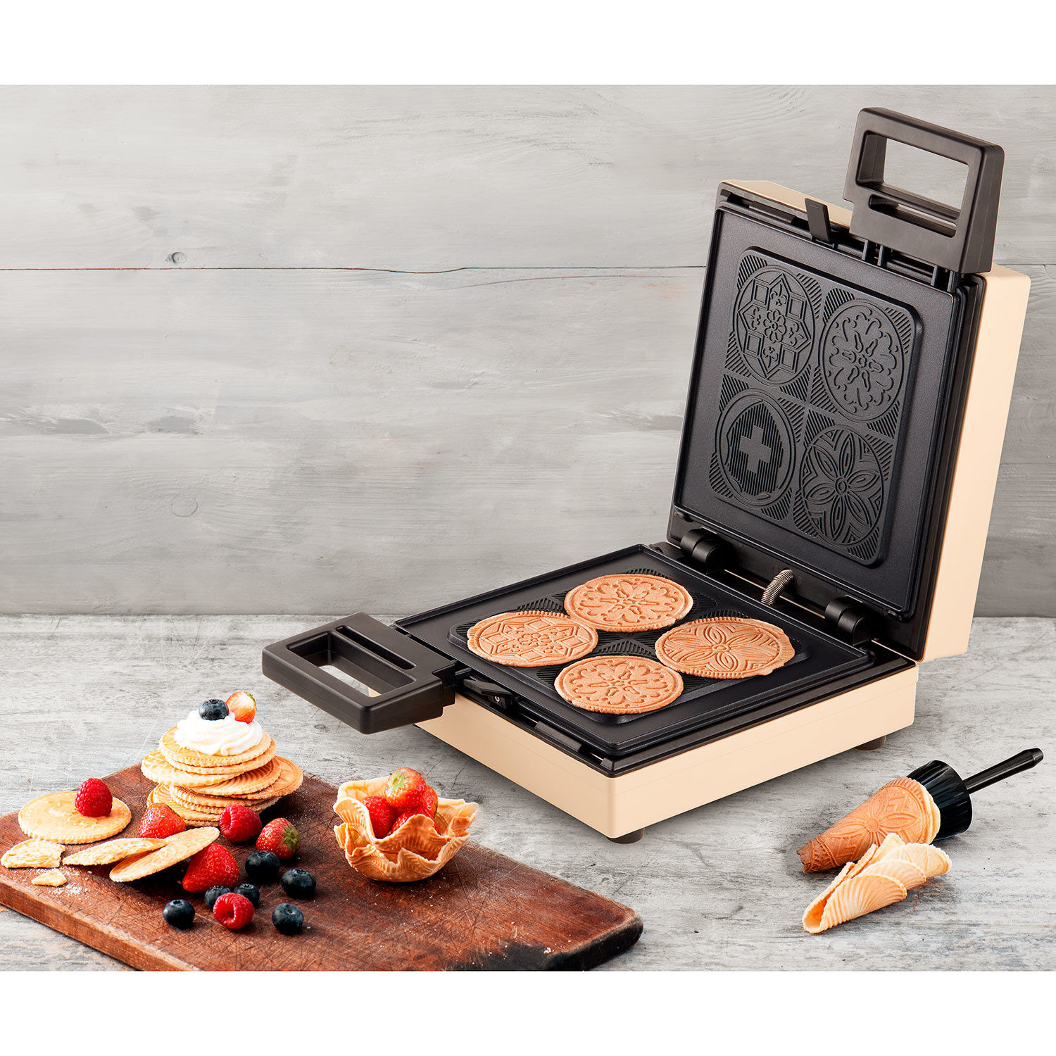 Trisa Brezel- und Waffeleisen 1000 W