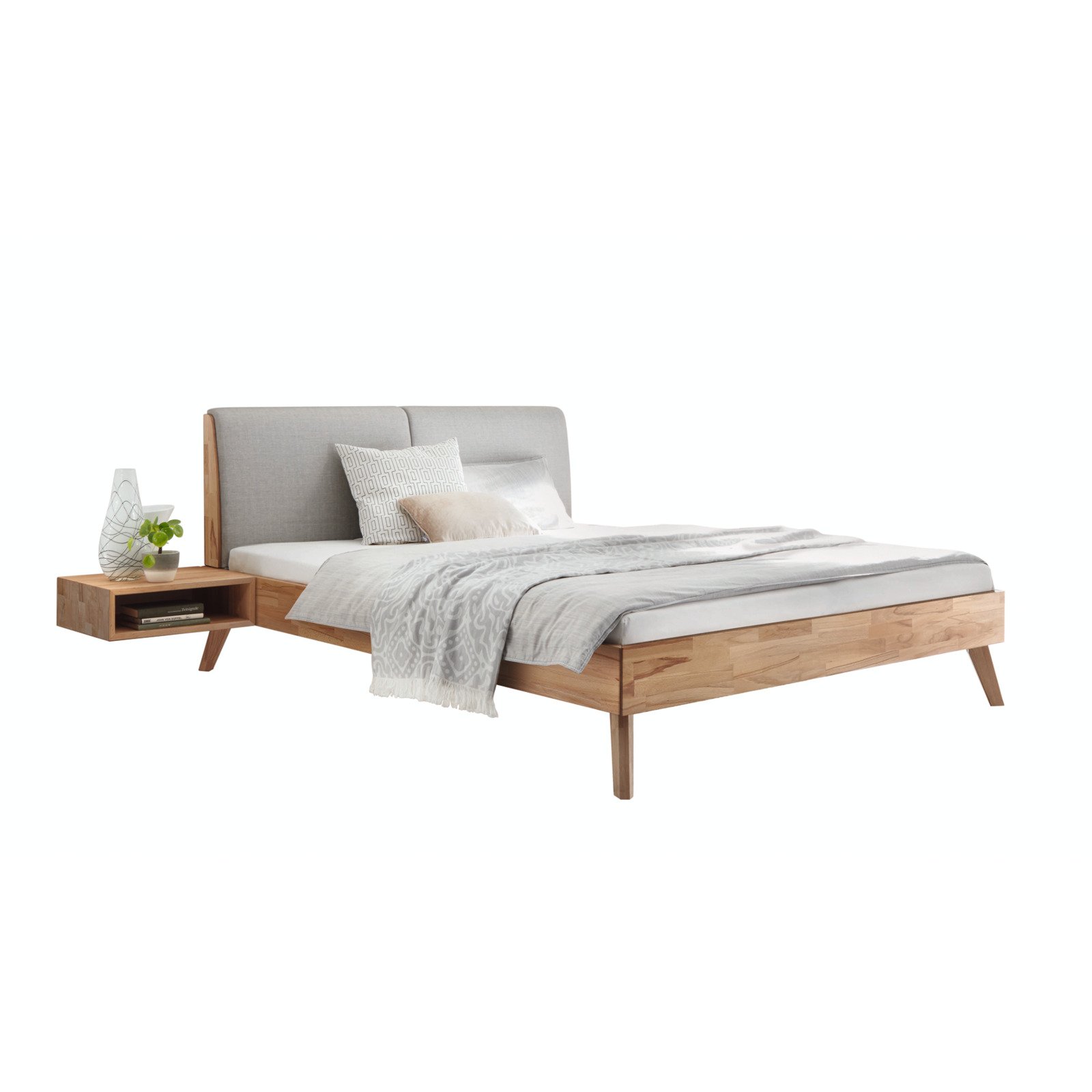 Bett Simone 20 Kernbuche natur massiv