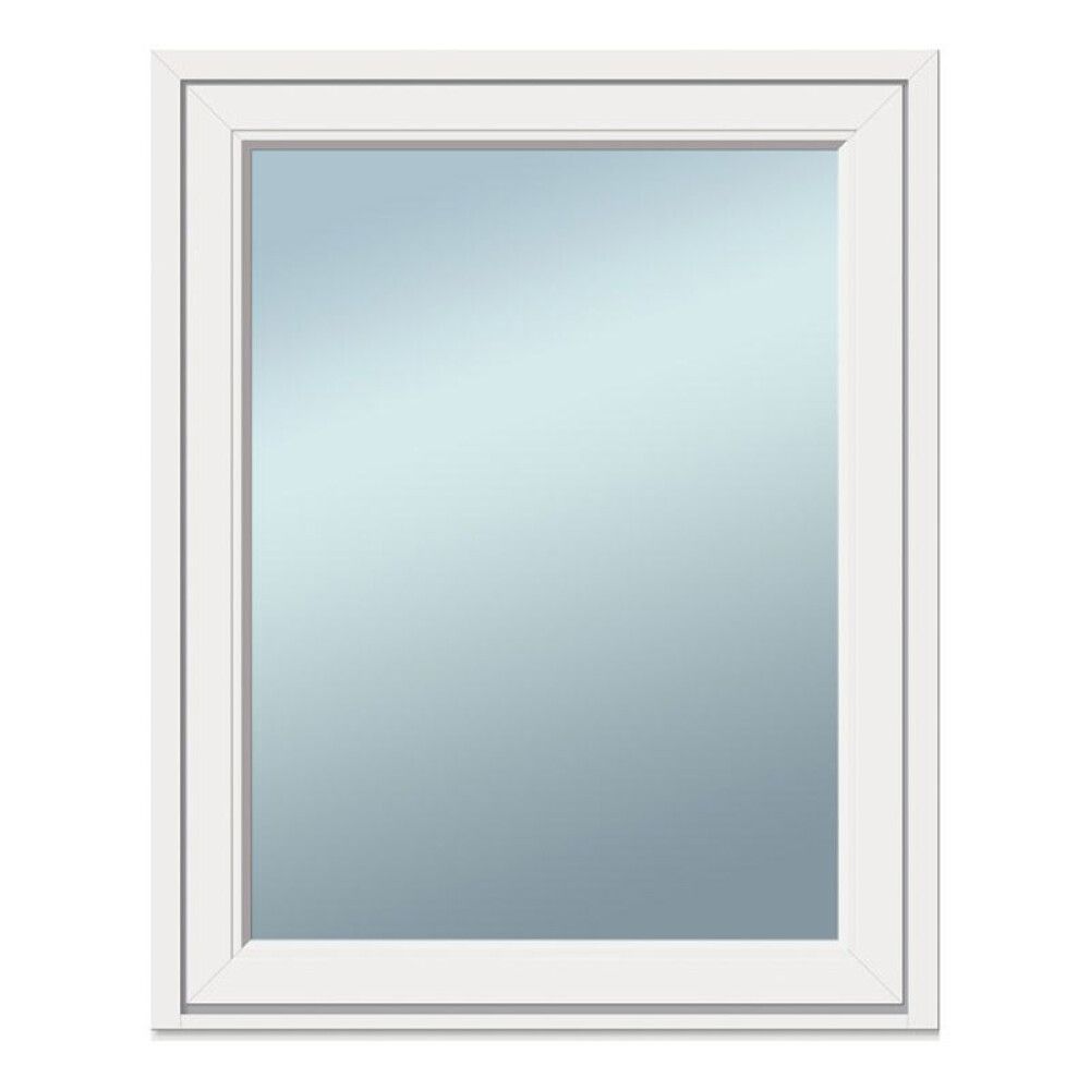 VINDU TOPPSVING ALUMINIUM 8X10 3-GLASS HVITMALT
