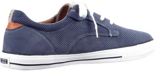 Mustang blauw 4198-301 - maat 47 veterschoen blauw - maat 47 Calandschoen