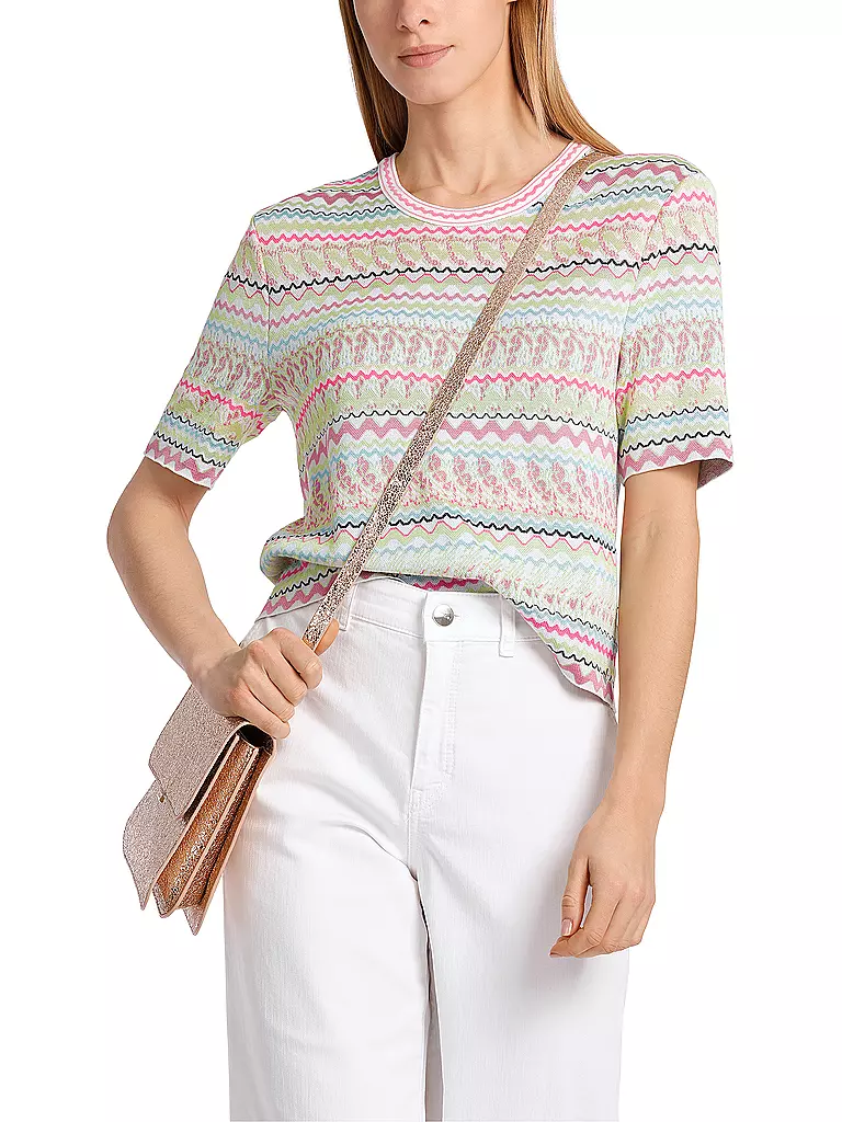 MARC CAIN Pullover hellgrün