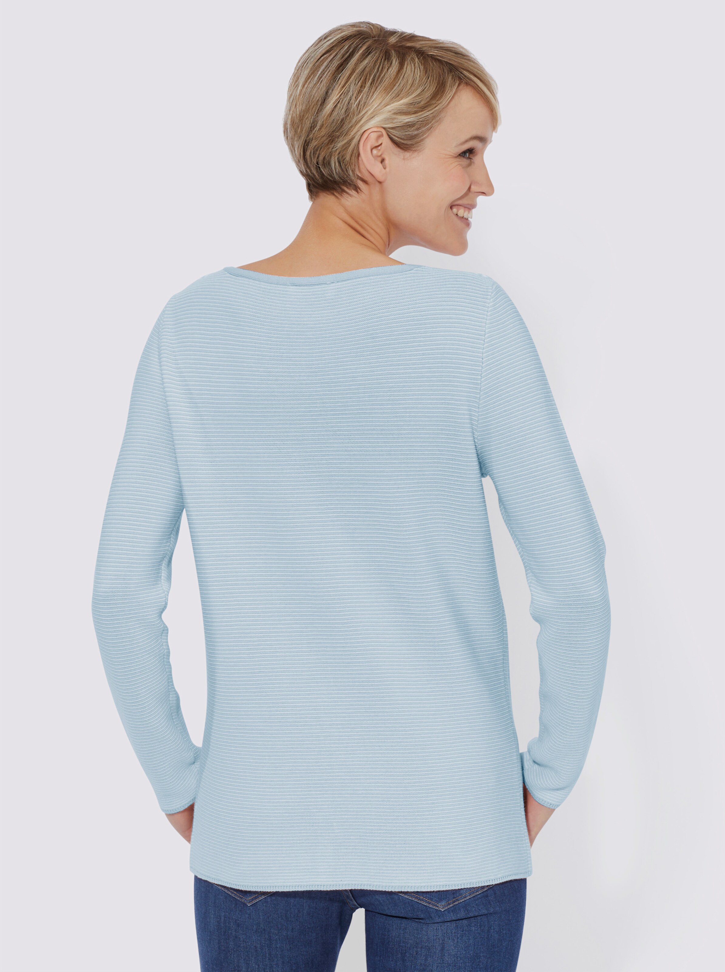 Langarm-Pullover
